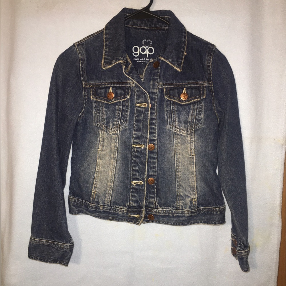 Gap denim jacket Girls L